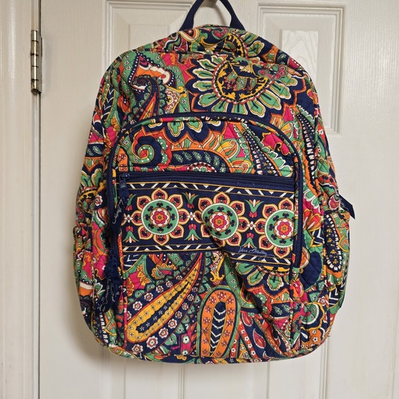 Vera & Lucy Handbags - Vera Bradley‎ Backpack Venetian Paisley Campus Backpack